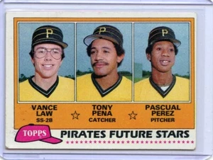 1981 Topps Future Stars Tony Pena/ Vance Law Pirates #551 ⭐️💥🎯 VGEX - Picture 1 of 2