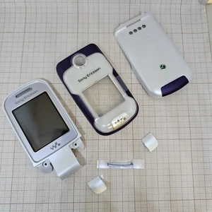 Original SonyEricsson W710i Walkman Cover MIX Hatha Violet NEW - Picture 1 of 2