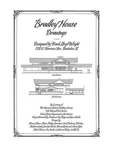 Frank Lloyd Wright Bradley House Drawings - Architectural Plan Book - Picture 1 of 6