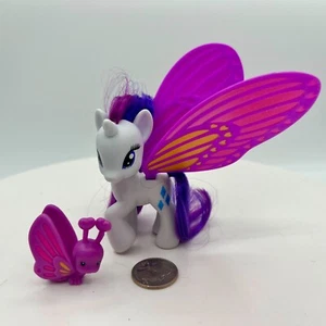 My Little Pony G4 Rarity 3" Glimmer Wings MLP Friendship Is Magic Butterfly - Picture 1 of 7