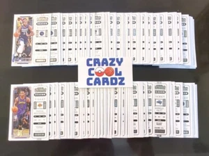 ๐2022-23 Panini Contenders Basketball Cards Complete Master Base set 1-100 - Picture 1 of 3