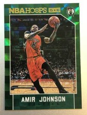 2015-16 Hoops Green #95 Amir Johnson NM-MT Celtics