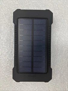 FLOUREON Solar Power Bank with Built-In Flashlight FREE SHIPPING a - Picture 1 of 5