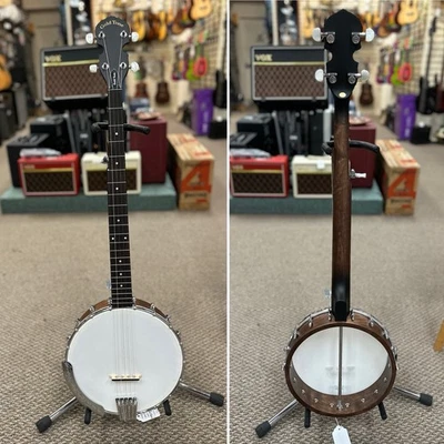 Gold Tone CC-50R Cripple Creek Open Back Banjo Satin Vintage Brown w/ Gig Bag - Image 1 of 4