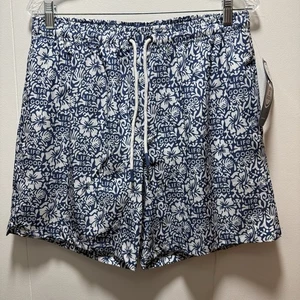 Life is Good Swim Trunks Mens Size Medium All Over Print UPF 50 Lined NEW - Picture 1 of 7