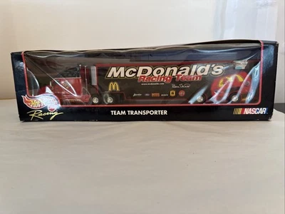 Hot Wheels Racing Bill Elliott #94 McDonald's Team Transporter - Image 1 of 4