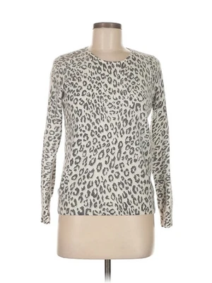 Suéter suéter gris Ann Taylor para mujer M Petites Foto 1 de 4