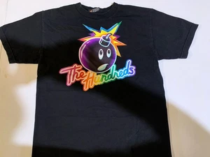 Mens L The Hundreds Shirt Purple Bomb Lisa Frank Logo Streetwear Distressed - Picture 1 of 4