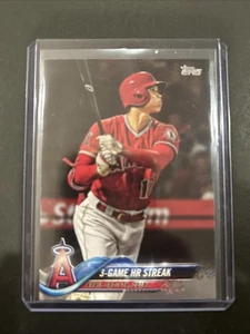 2018 Topps Update #US189 3-Spiele HR Streak Los Angeles Angels - Bild 1 von 2