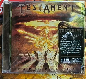 CD TESTAMENT PARA BELLUM BRAND NEW SEALED Jewel Case 2025 - Picture 1 of 2
