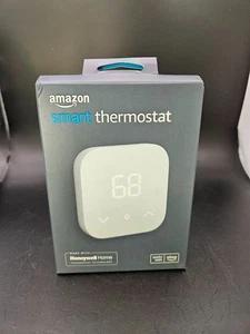Amazon Smart Thermostat Without C-Wire Adapter White - Picture 1 of 7