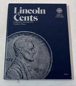 Whitman Coin Album LINCOLN CENTS 1975-1983 and a few more ~ 29 coins - Picture 1 of 2