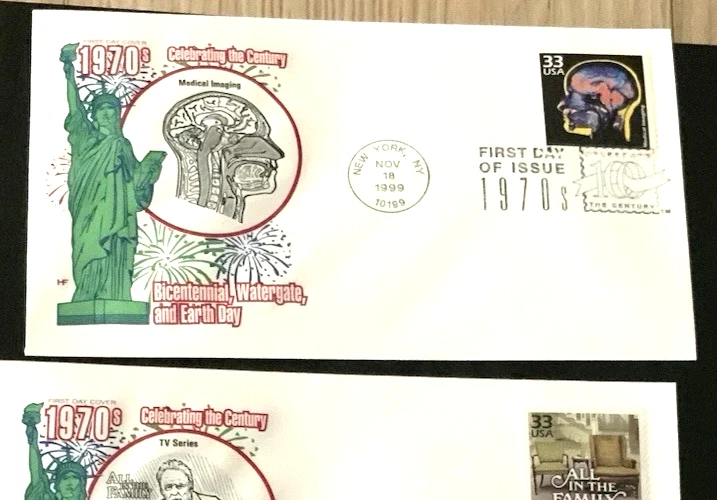 MEDICAL IMAGING TECHNOLOGY  1970s DECADE 1998 FARNAM CACHET FDC UNADDR - Image 1 of 1