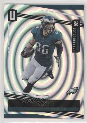 2019 Panini Unparalleled Whirl /129 Zach Ertz #104 - Image 1 of 2