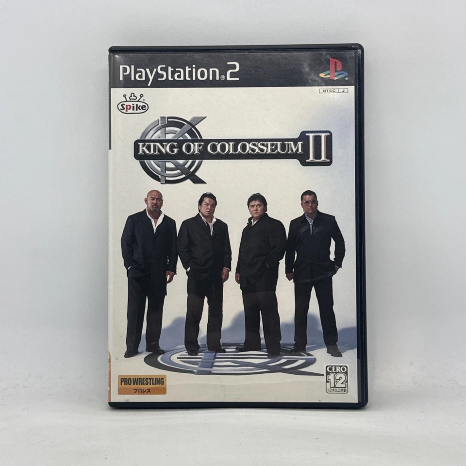 King of Colosseum II Two 2 Wrestling PS2 PlayStation Game Japan NTSC-J Free Post - Image 1 of 4