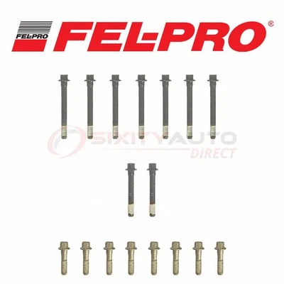 Fel-Pro Cylinder Head Bolt Set for 1955-1957 Chevrolet One-Fifty Series 4.3L ji - Image 1 of 4