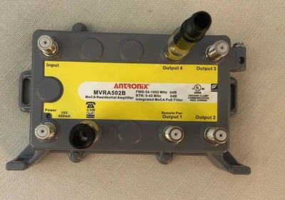 Antronix MVRA502B/ACP-EZ MoCa 4+1 VoIP Port Residential Amplifier - Image 1 of 4