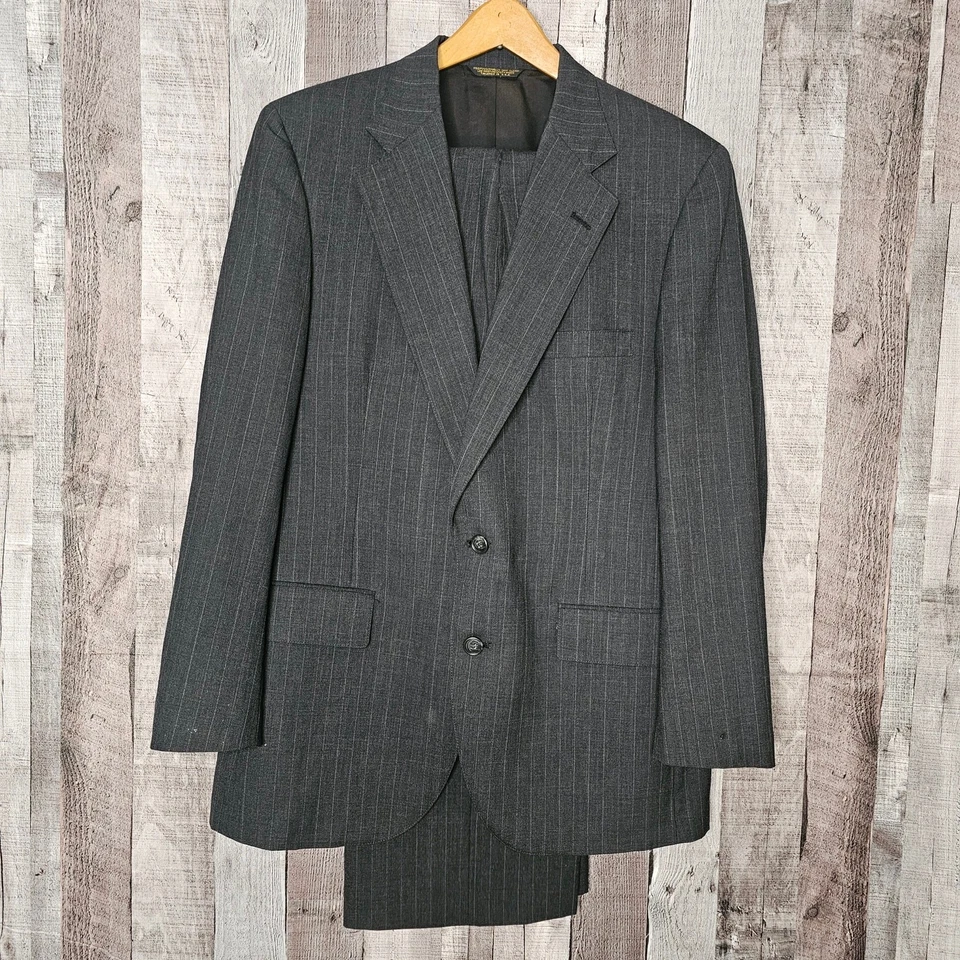 Calça Jaqueta Masculina Johnny Carson Taylored Hamricks 1970 Vintage Lã Suíte 42 - Imagem 1 de 4