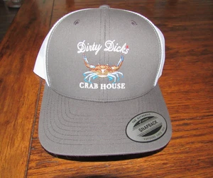 Sombrero ajustable Dirty Dick's Crab House logotipos bordados NUEVO - Imagen 1 de 8
