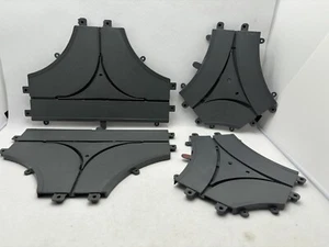 4 VINTAGE 1965 IDEAL MOTORIFIC Torture Track Self SETTING Y & R/L SWITCH TRACKS - Picture 1 of 9