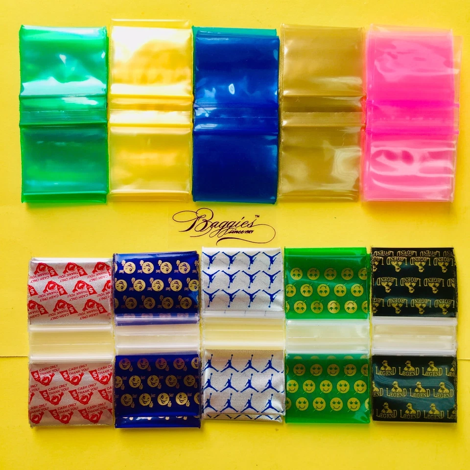 BaggiesSince1987 - 12510-S 12510 ZipSeal Bags 500 EACH C+Design=1000,👀Details🔽 - Image 1 of 4