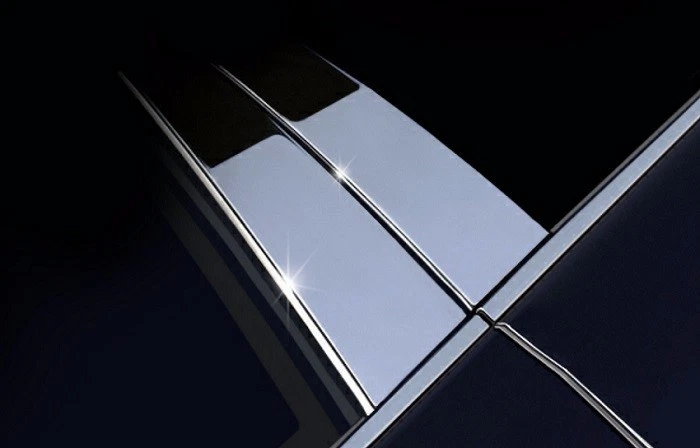 Chrome Pillar Posts 6PCS Stainless Door Trim FOR LEXUS LX570 2008-2020 - Image 1 of 2