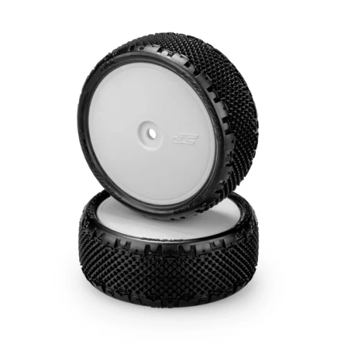 JConcepts Pin Swag 4wd Front, Pink, pre-Mount on 3353W Wheels 3182-101011 - Image 1 of 1