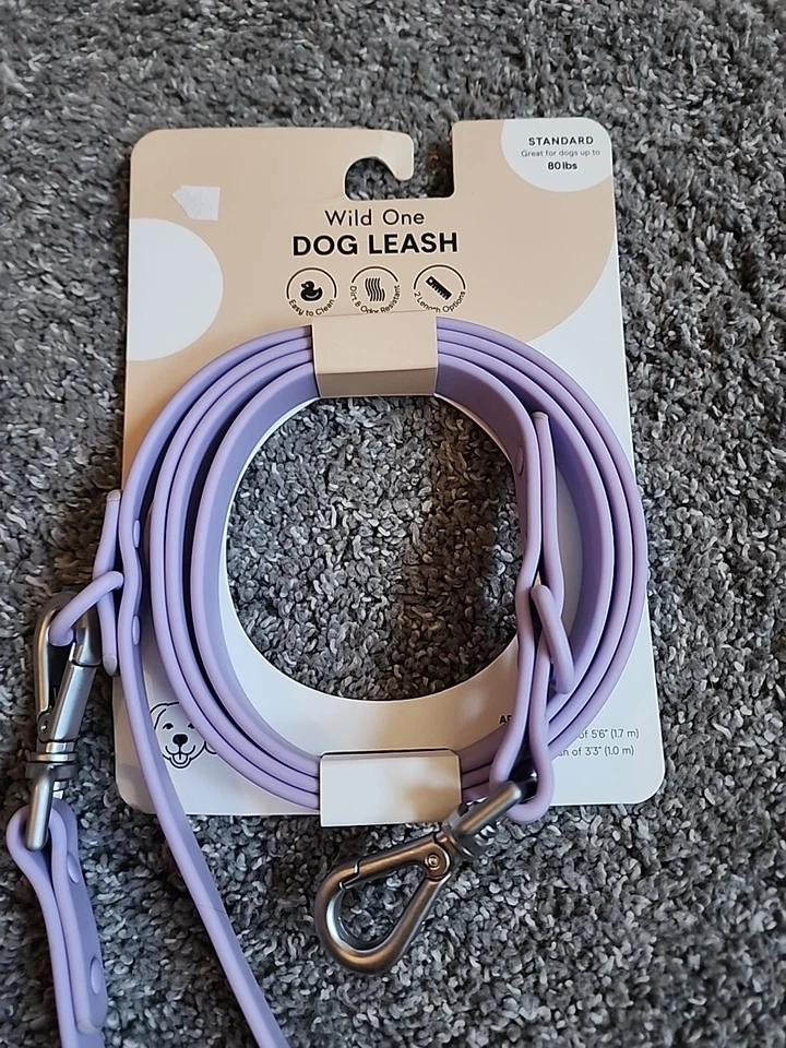 Wild One Adjustable Dog Leash Purple, Standard - Image 1 of 1