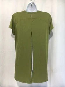 Camiseta Lululemon Open Up Tie Back verde para mujer talla 6. - Imagen 1 de 7