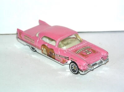 Современный Hot Wheels 57 розовый TENNNESSEE 16 Cadillac ** красный свет специальный ** - Изображение 1 из 3