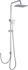 Plumbsys Chrom Duschstangeset Duschsäuleset,Duschsystem mit 10 zoll - Bild 1 von 4