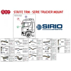 SIRIO STAFFE TRM - SERIE TRUCKER MOUNT - DEDICATE ALL’INSTALLAZIONE ANTENNE CB - Zdjęcie 1 z 19