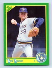 1990 Score Don August Milwaukee Brewers #144