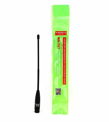 Neu Nagoya NA-701 BNC Dual Band 144/430 MHz 2,15 dB 10 W Antenne für HT/Scanner - Bild 1 von 2