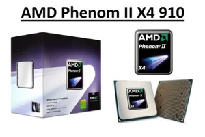 AMD Phenom II X4 910 Quad Core Processor 2.6 GHz, Socket AM2+/AM3, 95W CPU - Picture 1 of 5