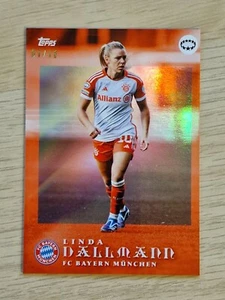 Topps Aitana Bonmati Platinum Curated - Linda Dallmann 7/10 Bayern Munich - Picture 1 of 2