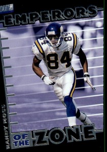 1999 Topps Stadium Club Emperors of the Zone Randy Moss #E10