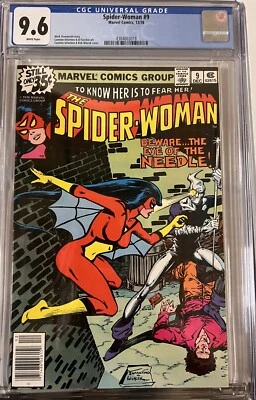 SPIDER-WOMAN #9 1978 CGC 9.6 KEY Carmine Infantino Cover Art Bronze Age 🔥cgc NM - Image 1 of 4
