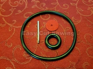 Sewing Machine Motor Belt, Bobbin Tire, Thread Pin ,Felt Kit Singer 66 ,99,127 - Picture 1 of 1