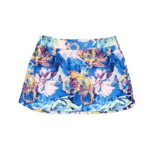 DSG Big Girls Shorts Skort Size XL Jungle Floral Performance Mid-Rise Colorful - Picture 1 of 9