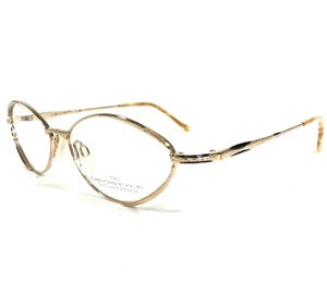 Neostyle Eyeglasses Frames DYNASTY 891 415 Gold Oval Full Wire Rim 55-15-135 - Picture 1 of 10