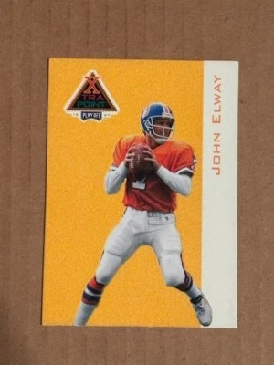 1997 Playoff First & Ten Xtra Point Yellow John Elway #XP-5 HOF - Image 1 of 2