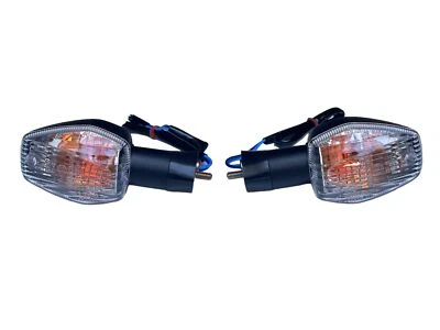 SET OF 2 TRANSPARENT REAR ARROWS FOR HONDA CB 600 F Hornet (2007-2010) - Image 1 of 4