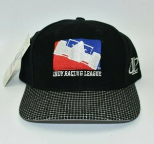 Indy Racing League Logo Athletic Vintage Strapback Cap Hat - NWT - Picture 1 of 6