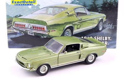 1:18 Exact Detail 1968 Shelby GT 500KR Coupe green metallic WCC709 - Bild 1 von 4