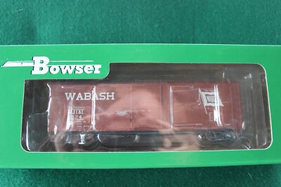 Bowser 40' BoxCar Wabash NJI&I #1624 Flour Loading HO NEW in Box - Image 1 of 4
