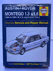 Austin / Rover Montego (1984 To 1994) Haynes Owners Workshop Manual (A-L Reg)