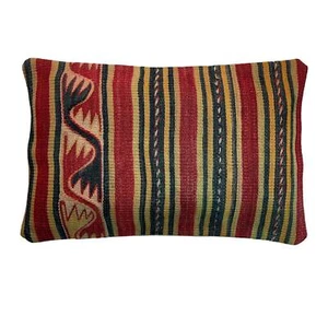 CUSCINO 30x50CM VERO TESSUTO A MANO VINTAGE KILIM FEDERA CUSCINO SEDUTA FEDERA - Foto 1 di 10