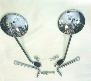 CP MIRRORS SX-DX OMOL WITH VESPA ATTACHMENTS 125-150 VB1 VNB VBB GS 150 * - Picture 1 of 5