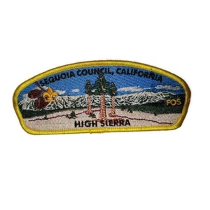Parche CSP High Sierra 2013 Sequoia Council Boy Scouts Friends of Scouting - Imagen 1 de 2